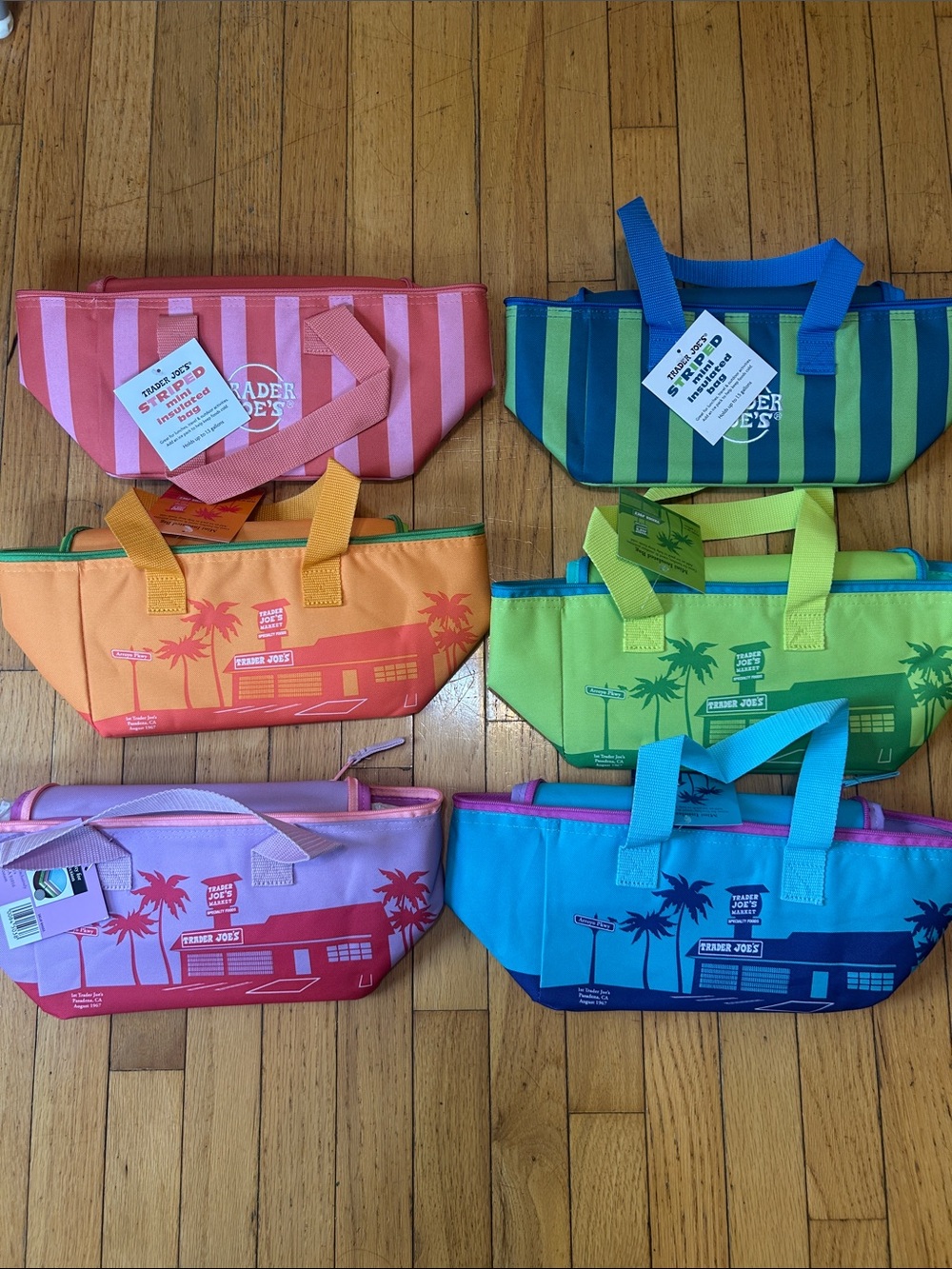 Trader Joe mini insulted bags set of 6